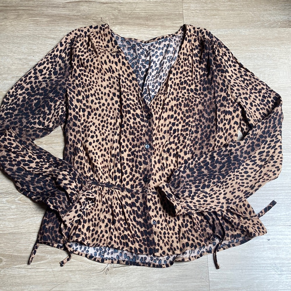 Blouse animal print